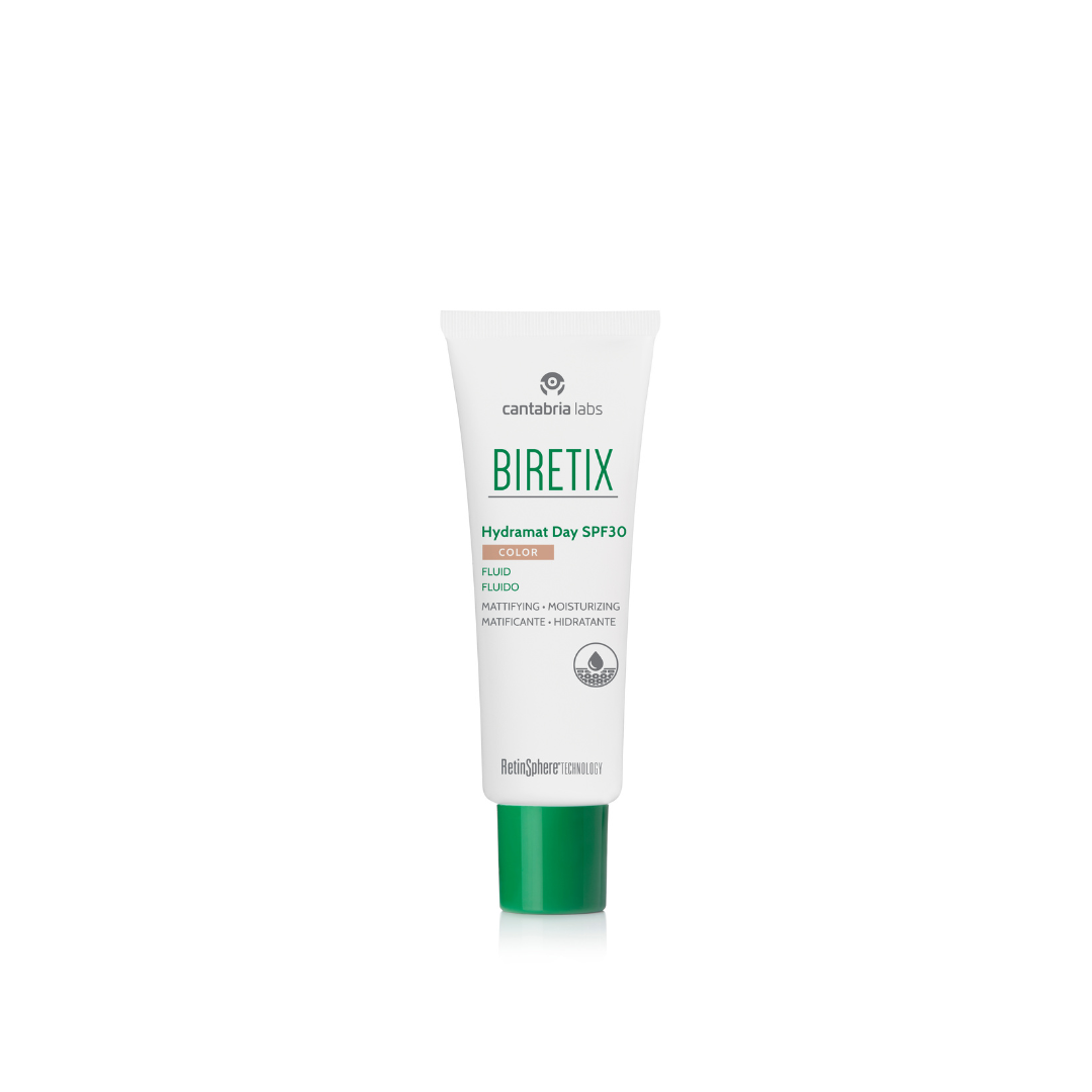 -Crema Hidratante-Cantabria Labs-Biretix,Cantabria Labs,Crema de día,crema de día + solar,crema matificante,piel adulta,Piel con Acné,piel grasa,piel joven,Protector Solar con Color-Farmacia Cruz Cubierta