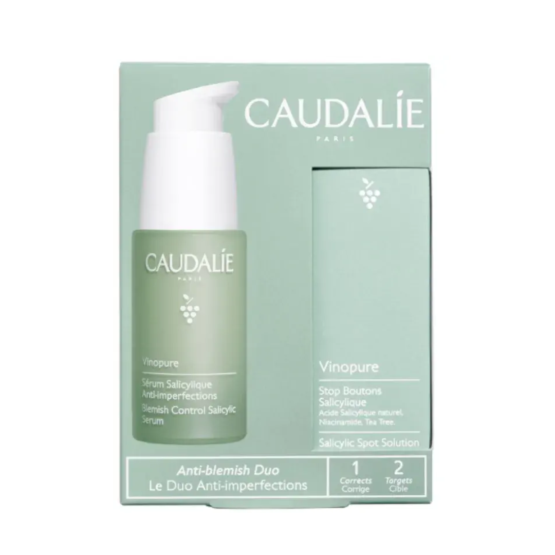 -Sérum-Caudalie-Caudalie, gel anti imperfecciones, piel adulta, Piel con Acné, piel grasa, piel joven, Sérum, Vinopure-Farmacia Cruz Cubierta